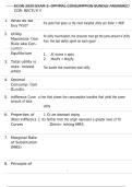 ECON 2020 EXAM 3&colon; OPTIMAL CONSUMPTION BUNDLE ANSWERED CORRECTLY&excl;&excl;&excl;