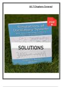 Solutions Manual for Simulations of Oscillatory Systems 1st Edition by Butikov