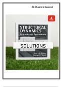 Solutions Manual for Structural Dynamics Concepts and Applications 1st Edition by Busby &lpar;1&rpar;