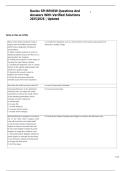 Davies SPI REVIEW Questions And Answers With Verified Solutions 2025&vert;2026 &vert; Updated