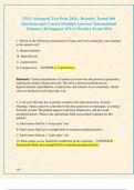 ITLS Advanced Test Prep 2026 - Recently Tested 100  Questions and Correct Detailed Answers&sol; International  Trauma Life Support &lpar;ITLS&rpar; Practice Exam 2026