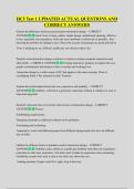 HCI Test 1 UPDATED ACTUAL QUESTIONS AND  CORRECT ANSWERS