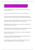VETT 214 Final Exam Question and answers already passed 2025&sol;2026