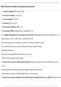 WGU b Nutrition b D440 b Competed b Study b Guide 