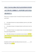 WGU C365-OA PRACTICE QUESTIONS WITH ACCURATE CORRECT ANSWERS &lpar;2025&sol;2026&rpar; GRADED A&plus;