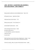LARE - SECTION 4 &vert; QUESTIONS AND ANSWERS &vert; 2025&sol;2026 UPDATE &vert; 100&percnt; CORRECT&excl;&excl;