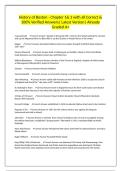 History of Boston - Chapter 1& 2 with all Correct & 100&percnt; Verified Answers&vert; Latest Version&vert; Already Graded A&plus;