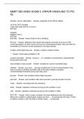 MMET 383 HSEIH EXAM 2&comma; ERROR HANDLING TO PG&period; 59