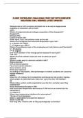 FLIGHT PHYSIOLOGY FINAL EXAM STUDY SET WITH COMPLETE SOLUTIONS 100&percnt; VERIFIED LATEST UPDATE&excl;&excl;