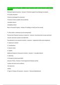 C12 - Insurance on Property - Midterm Exam Questions with Correct Answers Latest Update 2025&sol;2026