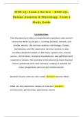 BIOS-251 Exam 2 Review &ndash; BIOS-251&comma; Human Anatomy & Physiology&comma; Exam 2 Study Guide