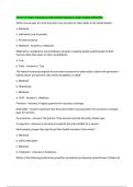 CHLH 101 Exam 3 Questions with Verified Solutions Latest Update 2025&sol;2026