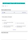 LRA 225 week 2 Exam with Correct Answers 