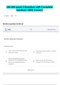 LRA 225 week 3 Questions with Complete  Solutions 100&percnt; Correct 