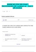 MARINE BIO &lpar;FISH 250&rpar; EXAM 2 FISH&sol;OCEAN&sol;BIOL 250 combined set &vert; Exam 2  with Solutions