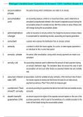 Michigan Variable Exam Questions & Answers 100&percnt; Verified &lpar;Grade A&plus;&rpar;