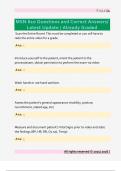 MSN 610 Questions and Correct Answers&sol;  Latest Update &sol; Already Graded 