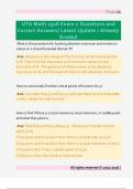 UTA Math 2326 Exam 2 Questions and  Correct Answers&sol; Latest Update &sol; Already  Graded