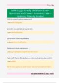 NURS 5432 Family I Midterm Exam  Questions and Correct Answers&sol; Latest  Update &sol; Already Graded 