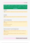 NURS 3381 Exam 2 Part 2 Questions and  Correct Answers&sol; Latest Update &sol; Already  Graded