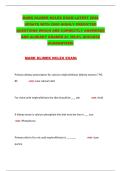 MARK KLIMEK NCLEX EXAM LATEST 2026 UPDATE WITH 2000 HIGHLY PREDICTED QUESTIONS WHICH ARE CORRECTLY ANSWERED AND ALREADY GRADED A&plus; &vert;99&period;9&percnt; SUCCESS GUARANTEED&vert;