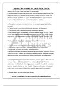 CHPN CORE CURRICULUM STUDY GUIDE&period; Perfect Prep for Every Paper &vert; Precision in Every Answer&excl;
