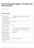MOA 110 study guide chapters 1-7 Questions with Correct Answers