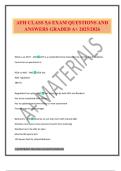 AFH CLASS 5&comma;6 EXAM QUESTIONS AND ANSWERS GRADED A&plus; 2025&sol;2026