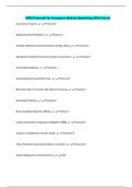 MPDS Protocols for Emergency Medical Dispatching 100&percnt; Correct 