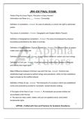 JRN 430 FINAL EXAM&period; Perfect Prep for Every Paper &vert; Precision in Every Answer&excl;