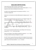 MACS 609 CERTIFICATION&period; Perfect Prep for Every Paper &vert; Precision in Every Answer&excl;