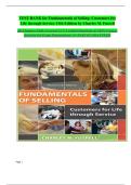 Test Bank for Fundamentals of Selling&colon; Customers for Life through Service&comma; 13th Edition &ndash; Futrell &vert; 2025&sol;2026 Latest Update