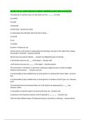 ME 205 TEST &num;2  QUESTIONS WITH CORRECT ANSWERS LATEST UPDATE 2025&sol;2026