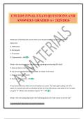 CM 2105 FINAL EXAM QUESTIONS AND ANSWERS GRADED A&plus; 2025&sol;2026