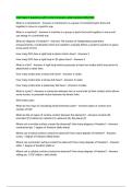 CAE Exam 2 Questions with Correct Answers Latest Update 2025&sol;2026