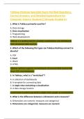 Tableau Desktop Specialist Exam Verified Questions&comma;  Correct Answers&comma; and Detailed Explanations for  Computer Science Students&vert;&vert;Already Graded A&plus; 