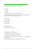BIOL 2444 Lab Exam Questions with Correct Answers Latest Update 2025&sol;2026