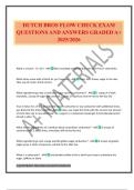 DUTCH BROS FLOW CHECK EXAM QUESTIONS AND ANSWERS GRADED A&plus; 2025&sol;2026