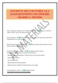 ENVSOCTY 2OC3 LECTURES 1 & 2 EXAM QUESTIONS AND ANSWERS GRADED A&plus; 2025&sol;2026