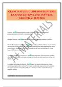 GLYNCO STUDY GUIDE BOP MIDTERM EXAM QUESTIONS AND ANSWERS GRADED A&plus; 2025&sol;2026
