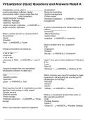 Virtualization &lpar;Quiz&rpar; Questions and Answers Rated A