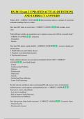 HS 301 Exam 2 UPDATED ACTUAL QUESTIONS  AND CORRECT ANSWERS