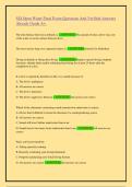 SSI Open Water Final Exam Questions And Verified Answers Already Grade A&plus;&period;