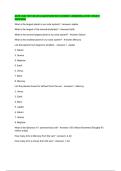 ASTR 1345 TEST &num;3 &lpar;UTA&rpar; QUESTIONS WITH CORRECT ANSWERS LATEST UPDATE 2025&sol;2026