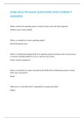 D386 WGU PA EXAM QUESTIONS WITH CORRECT ANSWERS