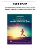 Foundations of Physical Education&colon; Exercise Science and Sport &lpar;21st Edition&rpar; &ndash; Chapters 1&ndash;15 &vert; Test bank with practice questions