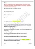DC State Portion Exam &lpar;NEW UPDATED VERSION&rpar; LATEST ACTUAL EXAM  QUESTIONS AND CORRECT ANSWERS &lpar;VERIFIED QUESTIONS AND ANSWERS&rpar; &vert;  GUARANTEED PASS A&plus; &lbrack;2026-2027&rsqb;