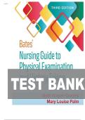 TEST BANK FOR Bates' Nursing Guide to Physical Examination and History Taking&comma; Third&comma; North American Edition by Beth Hogan-Quigley&comma; ISBN&colon; ISBN&colon;978-1975161095&comma; COMPLETE GUIDE ALL CHAPTERS COVERED 100&percnt; VERIFIED A&plus; GRADE ASSURED&excl;&excl;&excl;&excl;&excl;NEW LATEST UPDATE&excl;