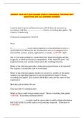 &lpar;NEWEST 2026-2027&rpar; DOD INSIDER THREAT AWARENESS PROGRAM TEST QUESTIONS AND ALL ANSWERS CORRECT