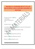 MICHIGAN JURISPRUDENCE EXAM QUESTIONS AND ANSWERS GRADED A&plus; 2025&sol;2026